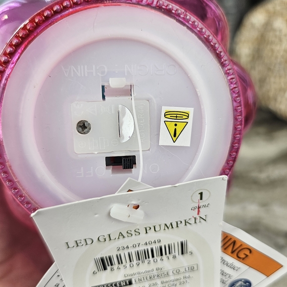 Target Light Up Glass Pumpkin - Picture 3 of 3